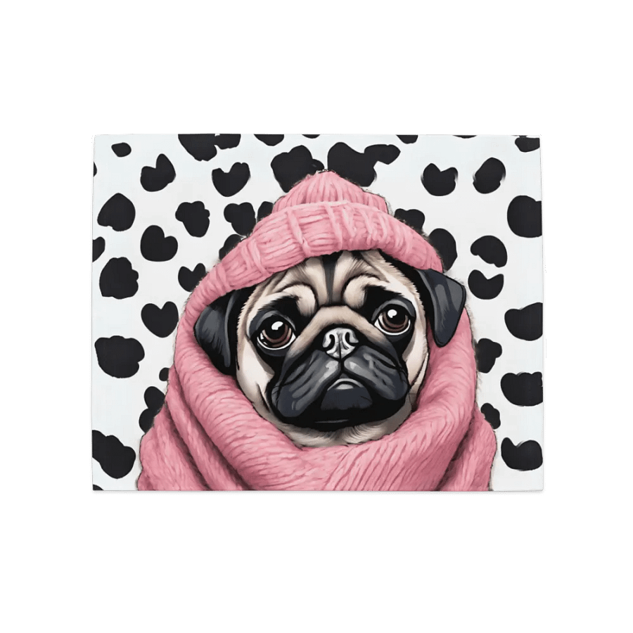 Dotted Pug Placemat Set product image (3)