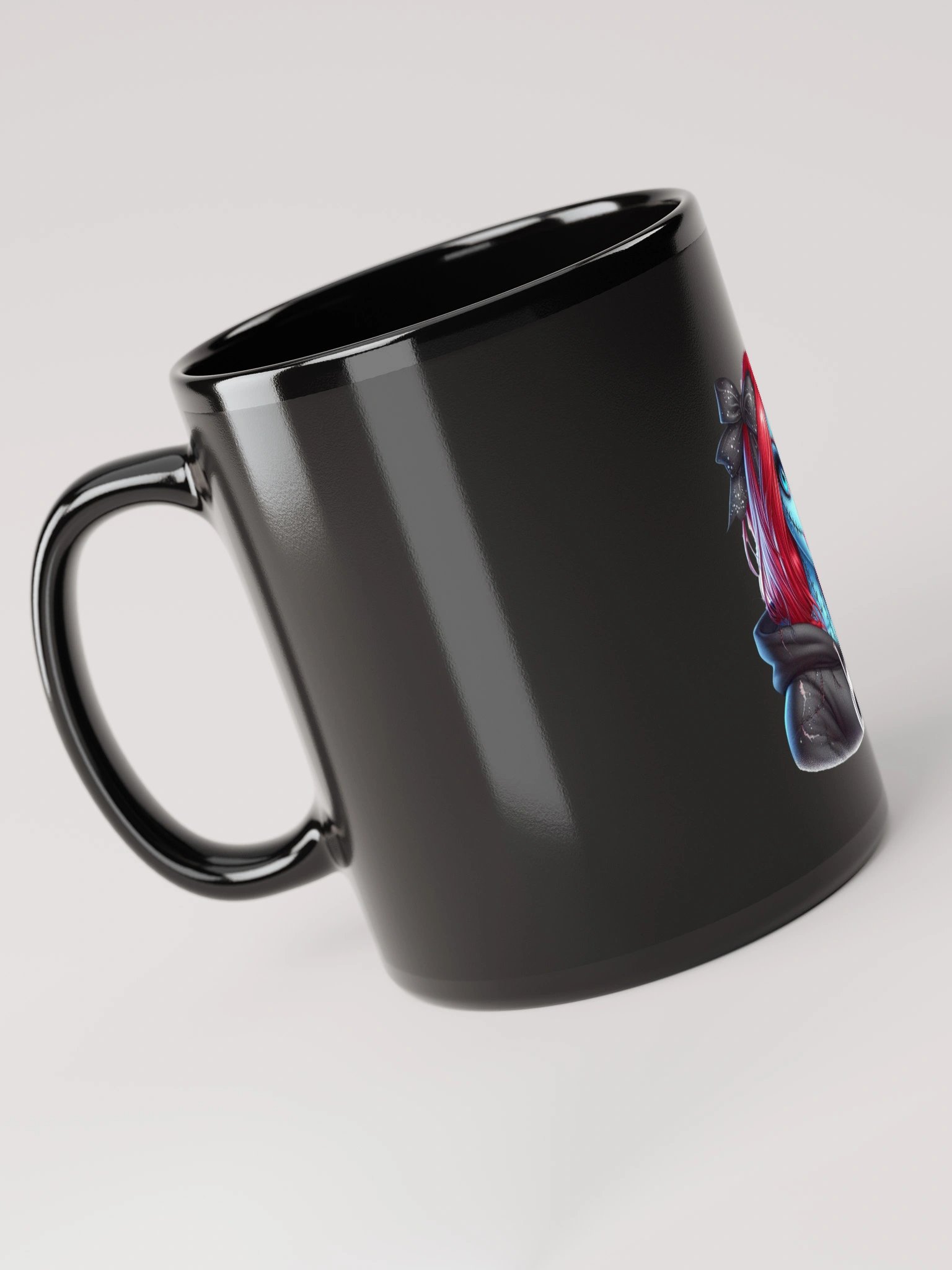 Whimsical Patchwork Doll Mug product image (6)