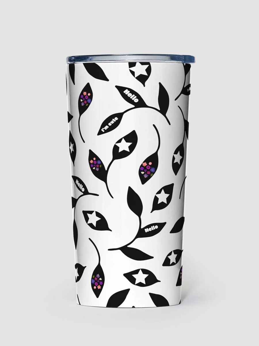 20oz Vacuum Insulated Stainless-Steel Tumbler with leak proof lid, reusable Straw, Tumbler Mug Flasks product image (1)