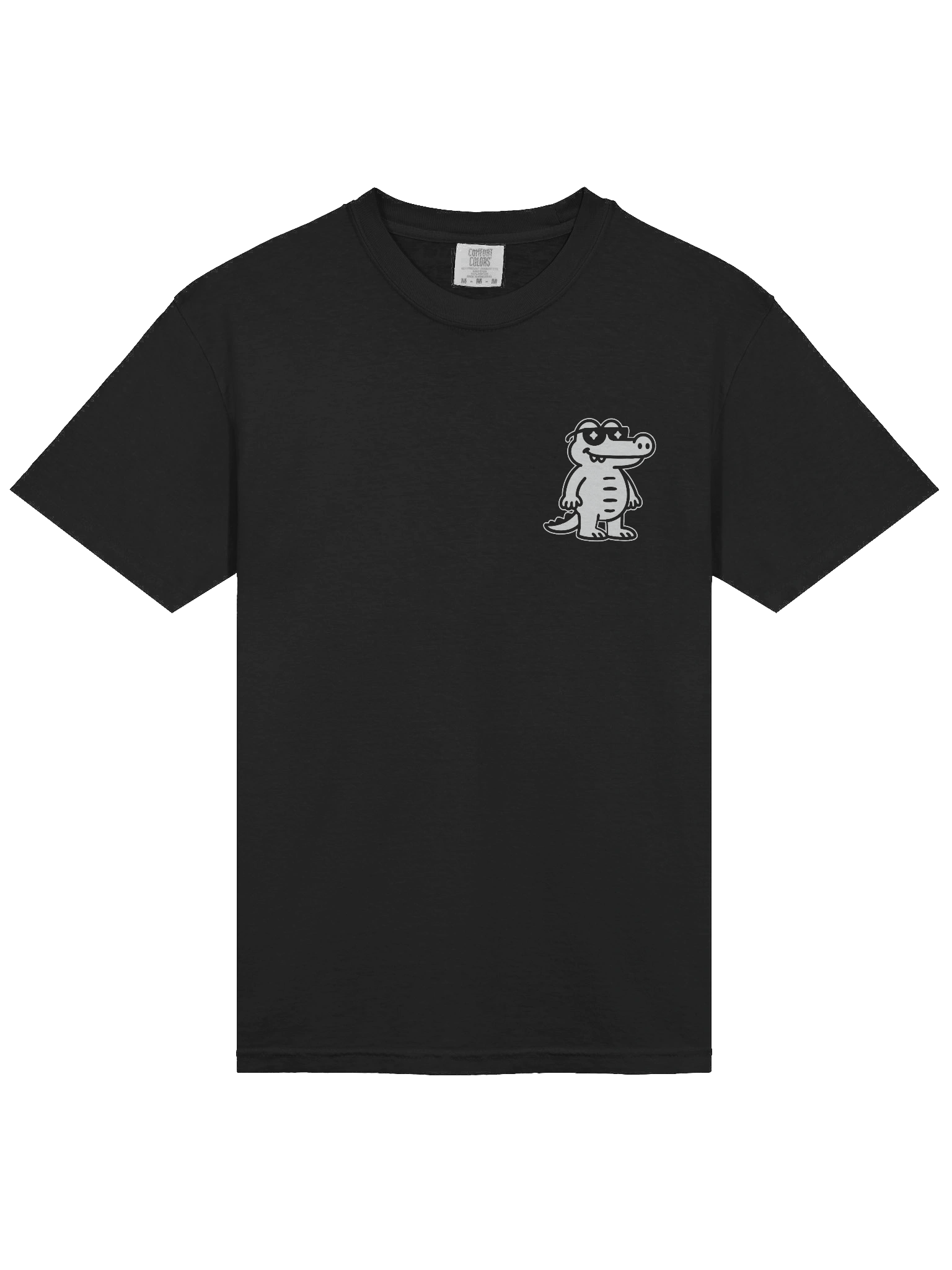 Crocodeth T-Shirt No.1 – Cool Crocodile Pocket Print Tee for Travel, Adventure, Rock and Tech product image (3)