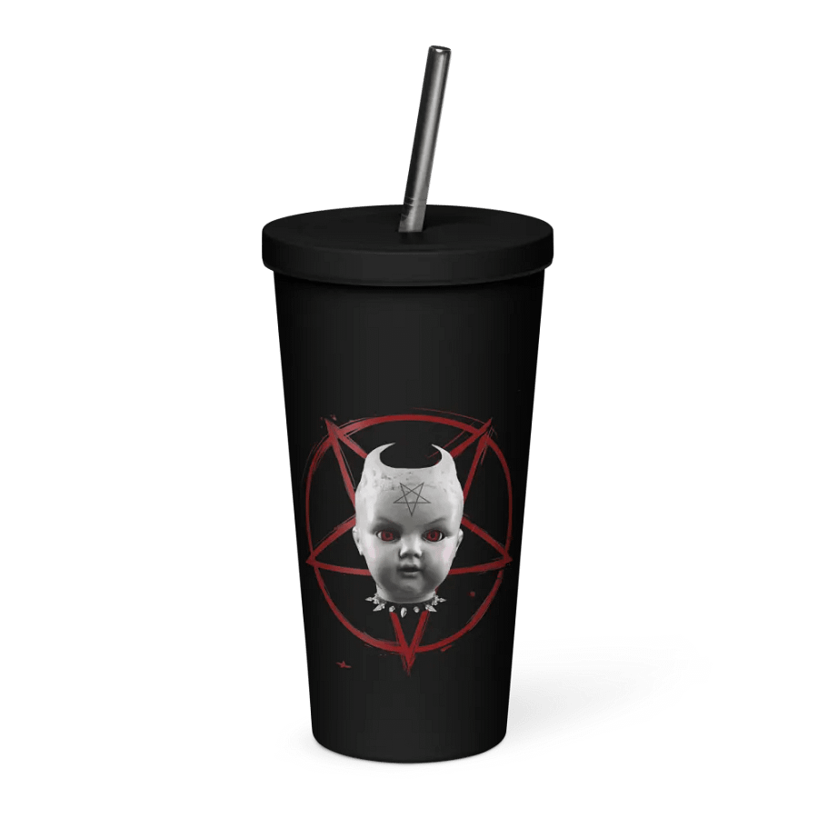 Cursed Doll Insulated Tumbler product image (1)