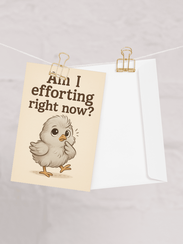 Am I Efforting? - Card product image (2)