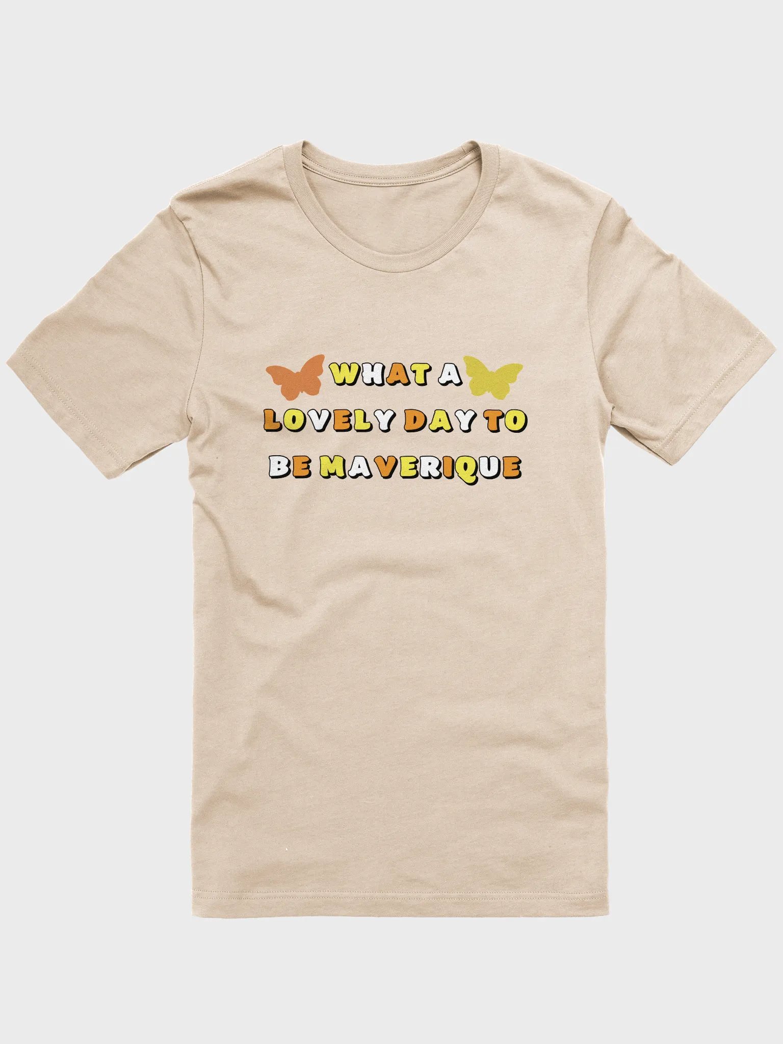 what a lovely day to be maverique t-shirt product image (1)