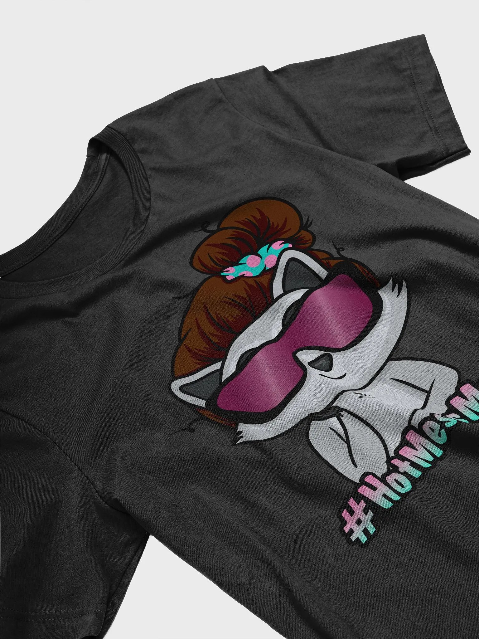 Brunette Hot Mess Mom T-Shirt product image (32)