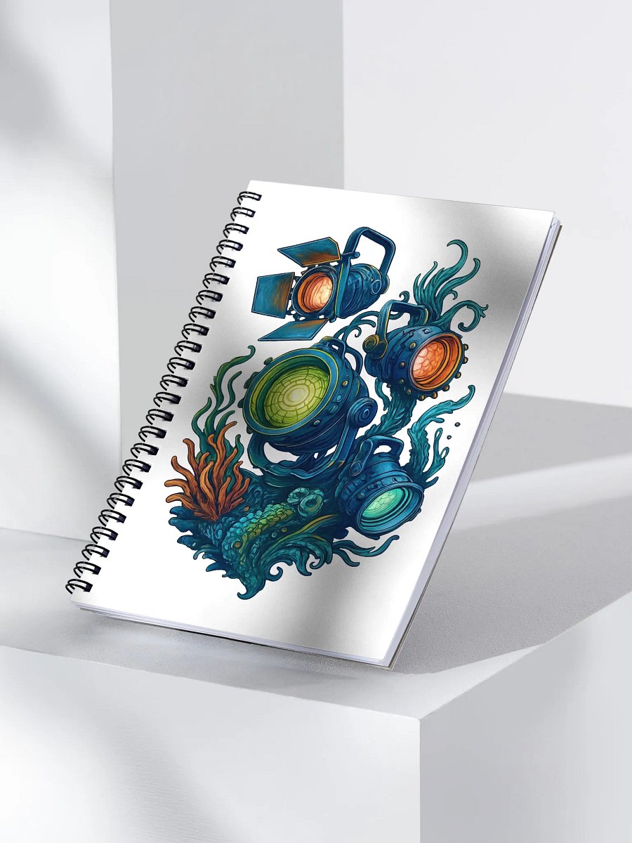 Theatrically Jerry: Limited Edition "Deep Sea Illumination" Spiral Notebook product image (3)