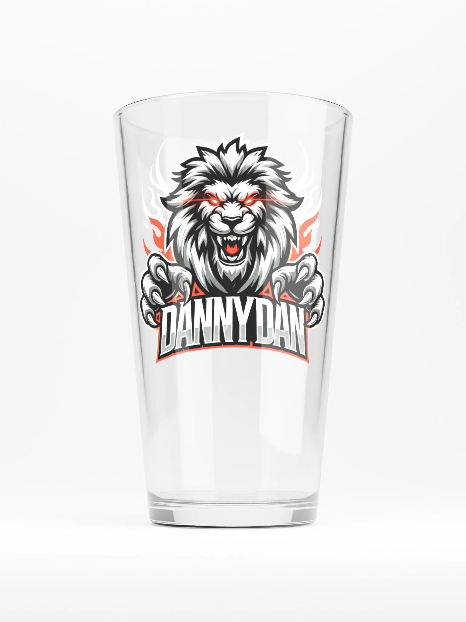 Fierce Lion Shaker Pint Glass product image (1)