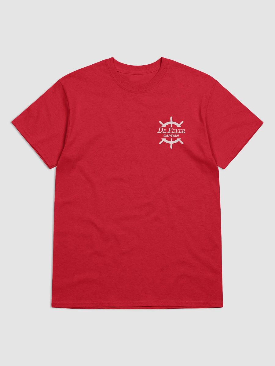 DeFever Captain - T-Shirt - Dark Shirt w/White Logo product image (3)