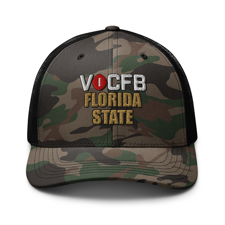 Florida State VOCFB Camo Trucker Hat product image (1)