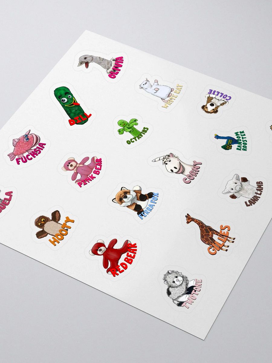 The Rest of the KidTime Gang Sticker Sheet product image (3)