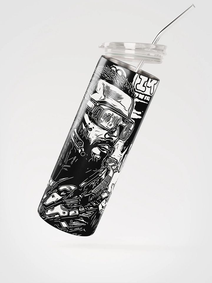 Cyber-Soldier Stainless Steel Tumbler product image (2)