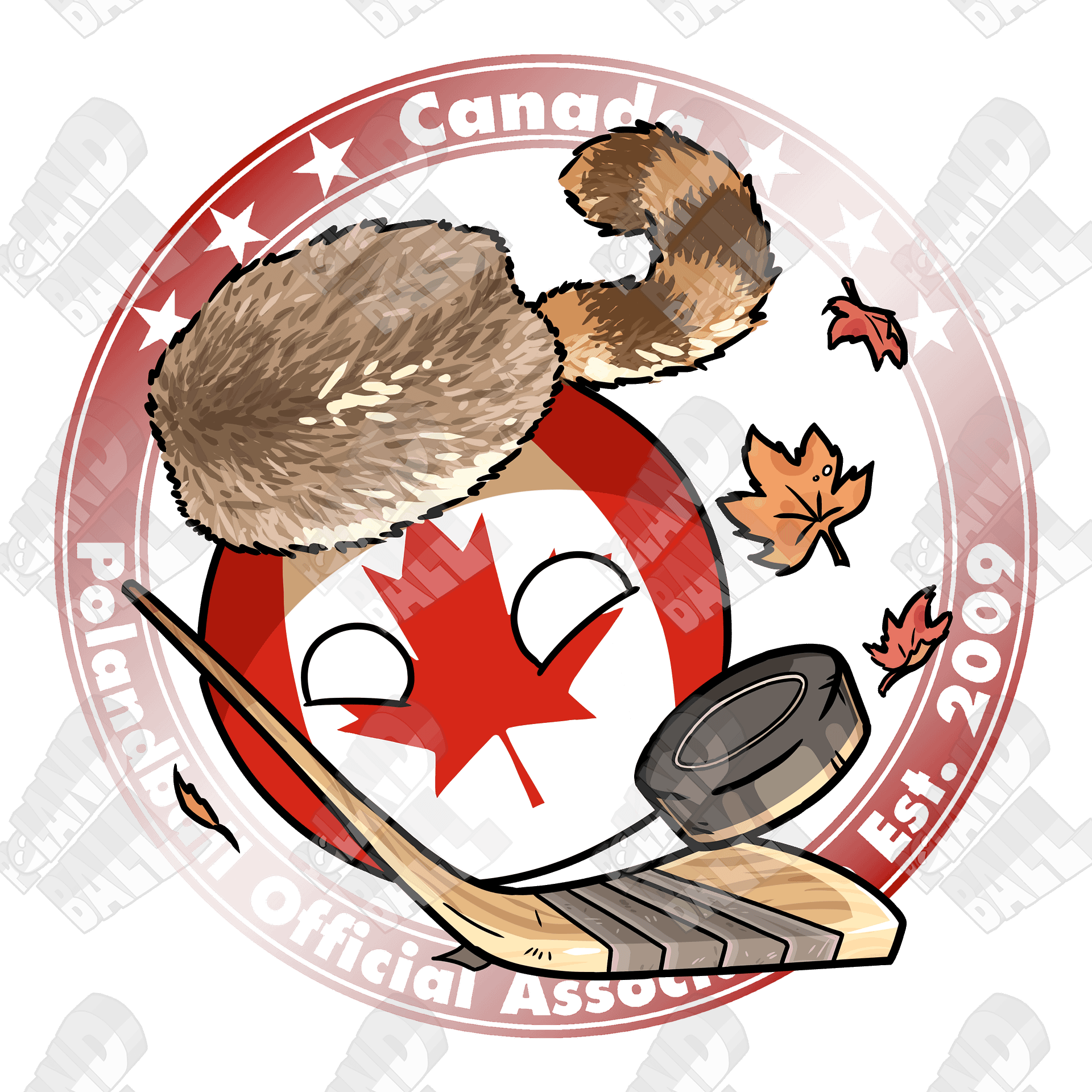 Polandball Official Association T-shirt - Canada product image (5)