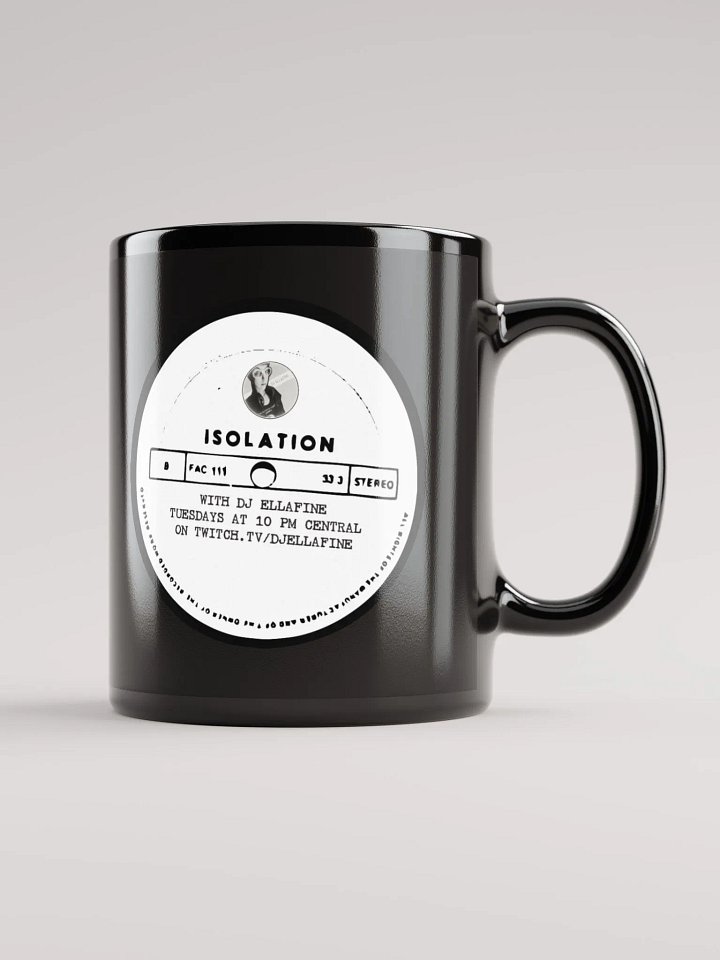 Isolation Logo - Black Mug product image (2)