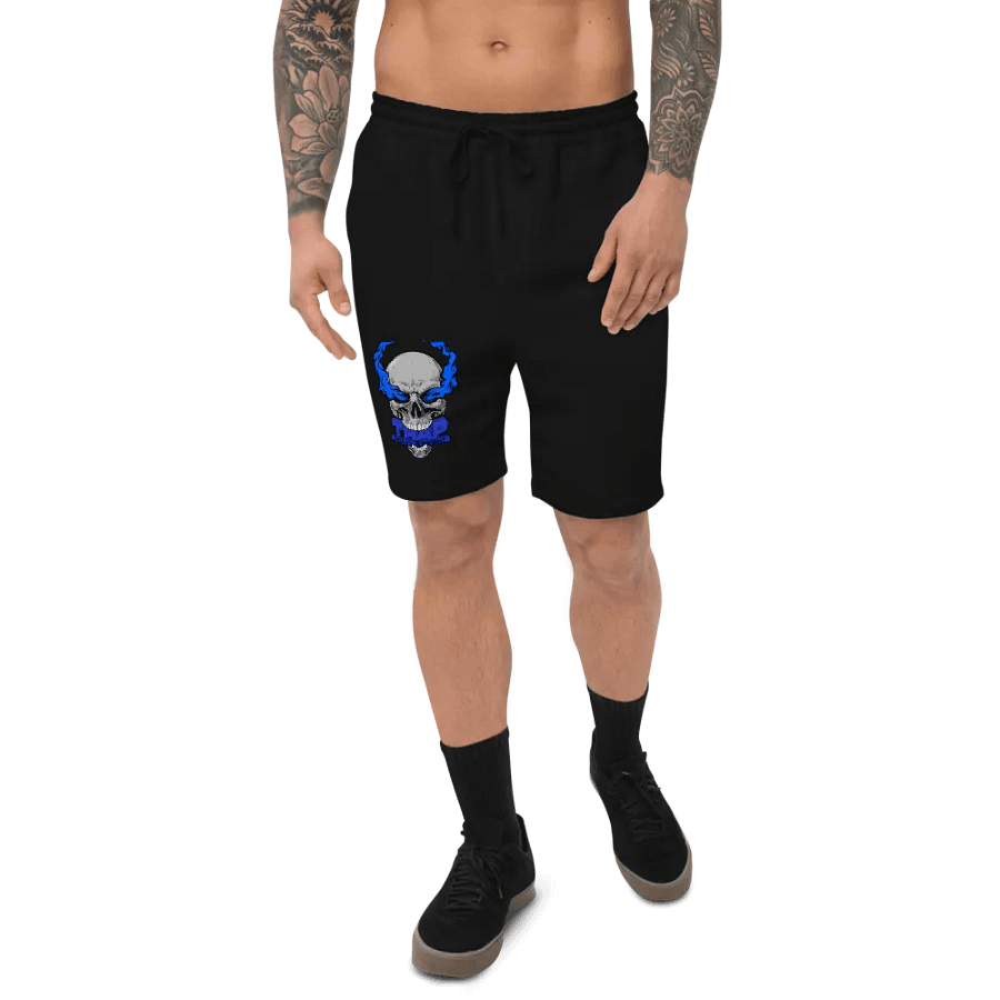Trap Heavyweight Sweatshorts (Blue Logo) product image (4)