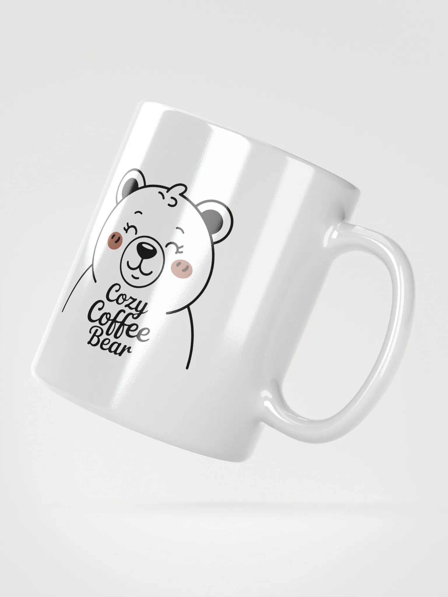 Cozy Coffee Bear Mug | Cute Animal Mug product image (2)