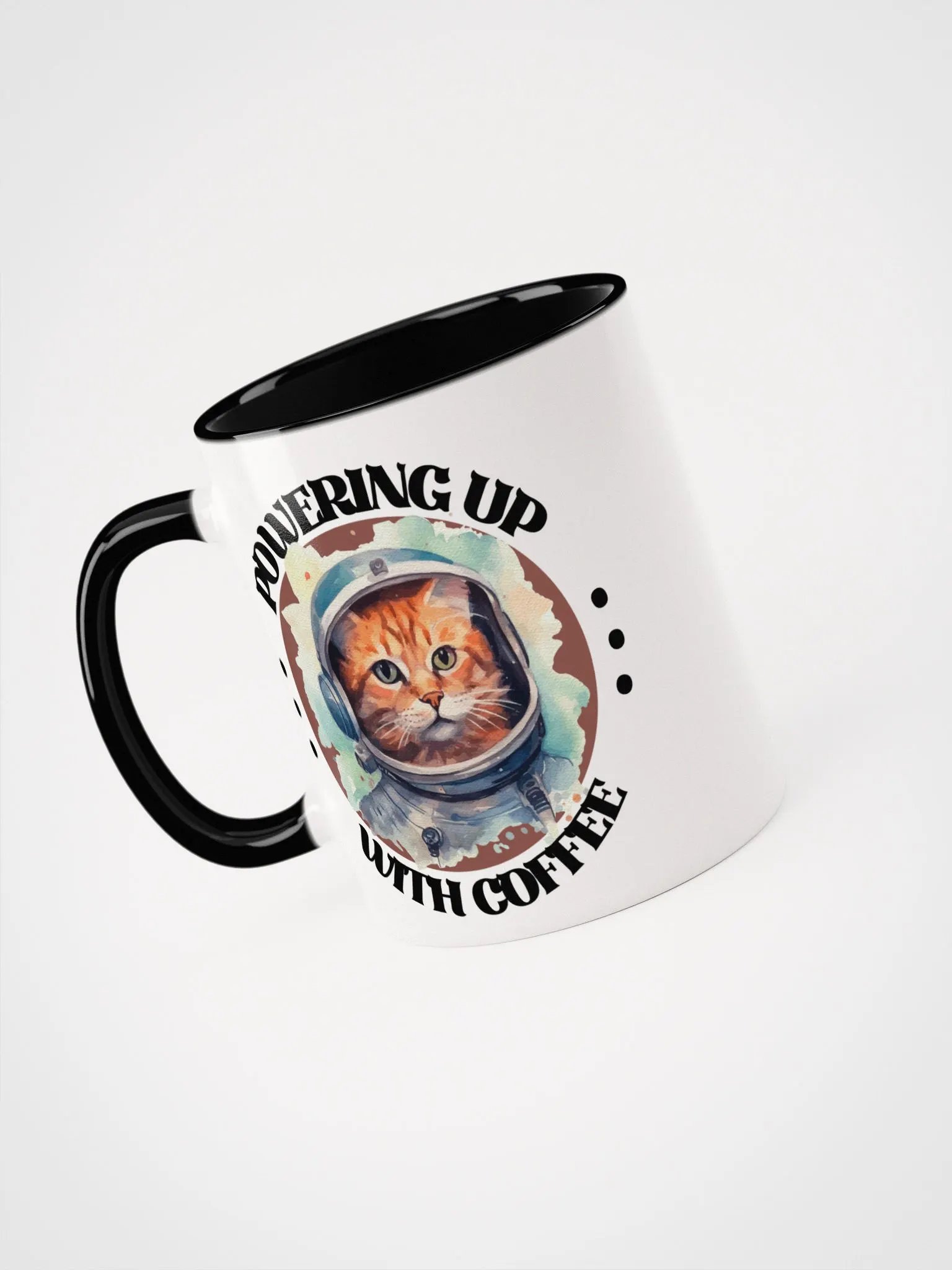Astronaut Cat Ceramic Mug product image (3)