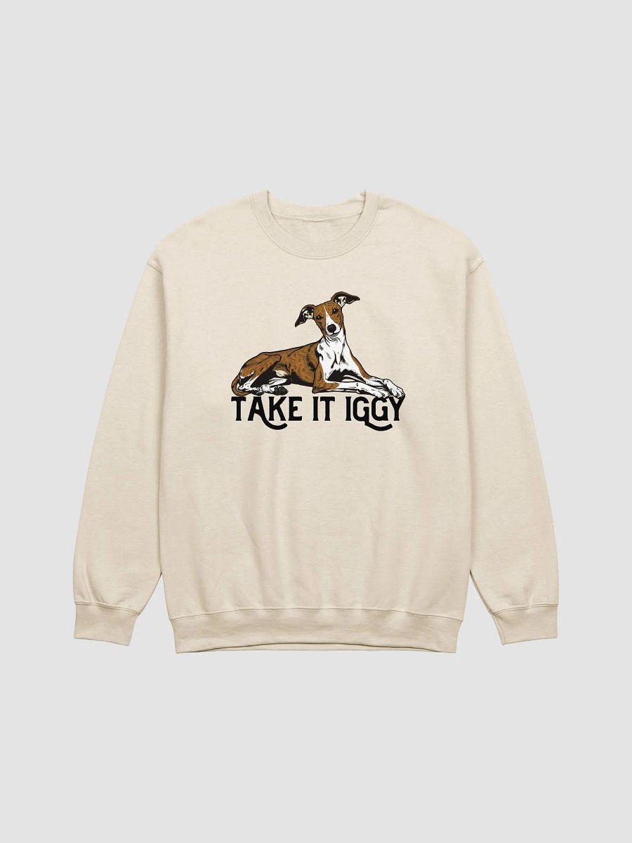 Take It Iggy Sweatshirt of an Italian Greyhound(Brindle) | Funny Shirt for Iggy Paw-rents product image (20)