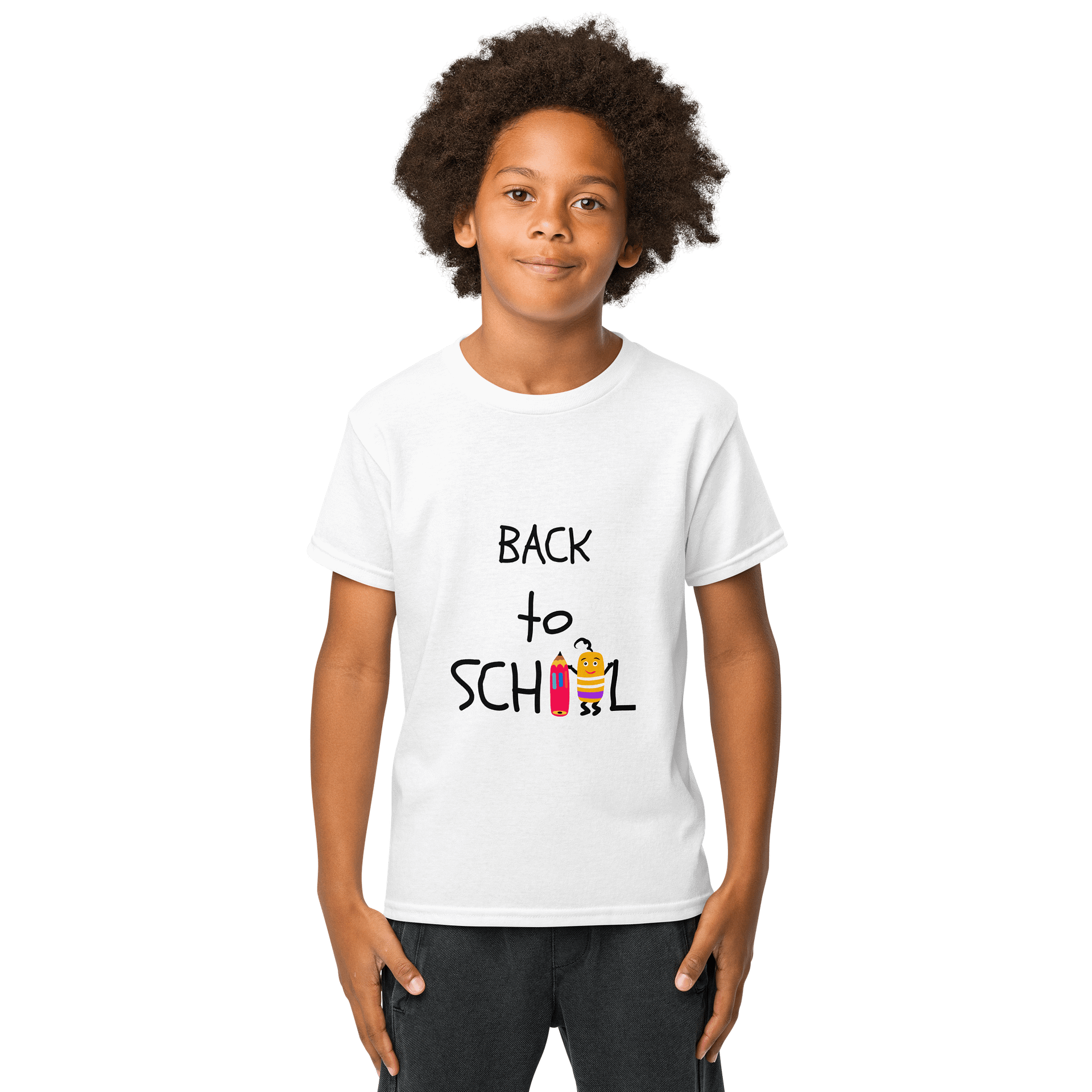Colorful Cartoon Characters Youth Sports Tee product image (17)