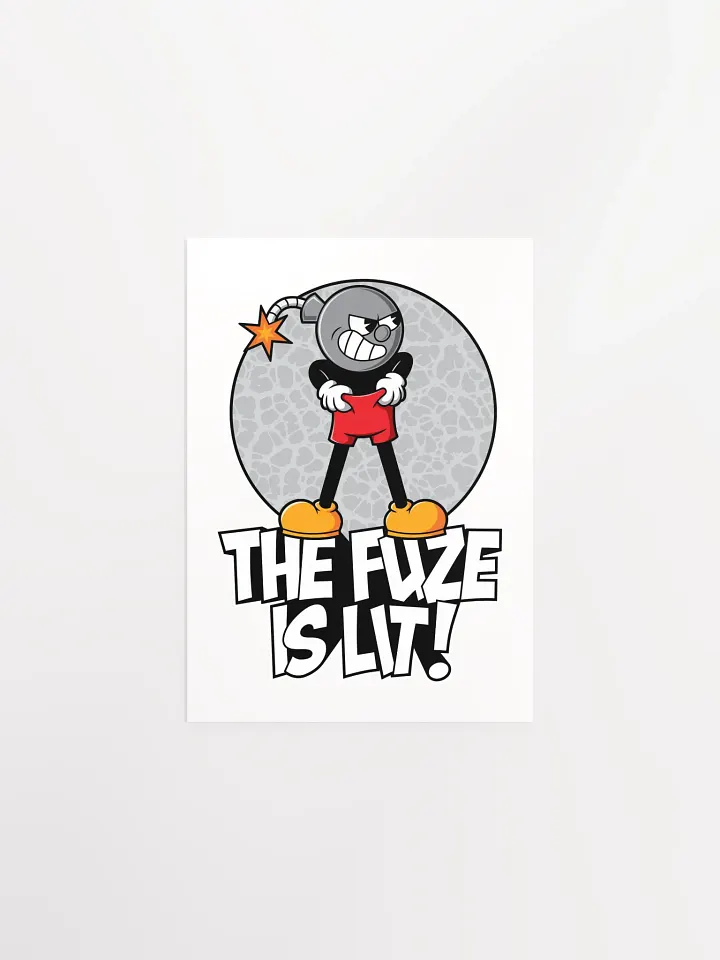 The Fuze is Lit – Activist Retro Protest Poster product image (3)