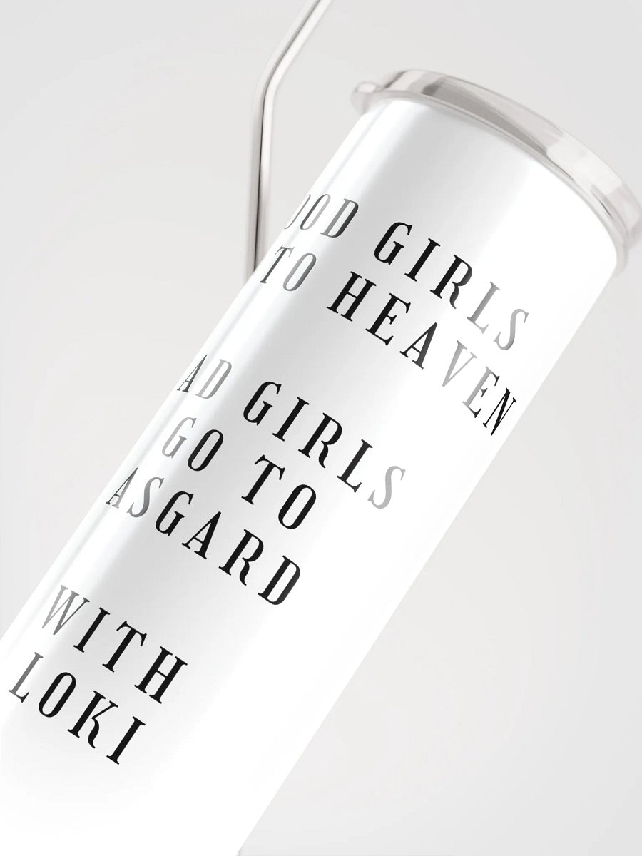 Good girls, Bad girls - White tumbler product image (5)
