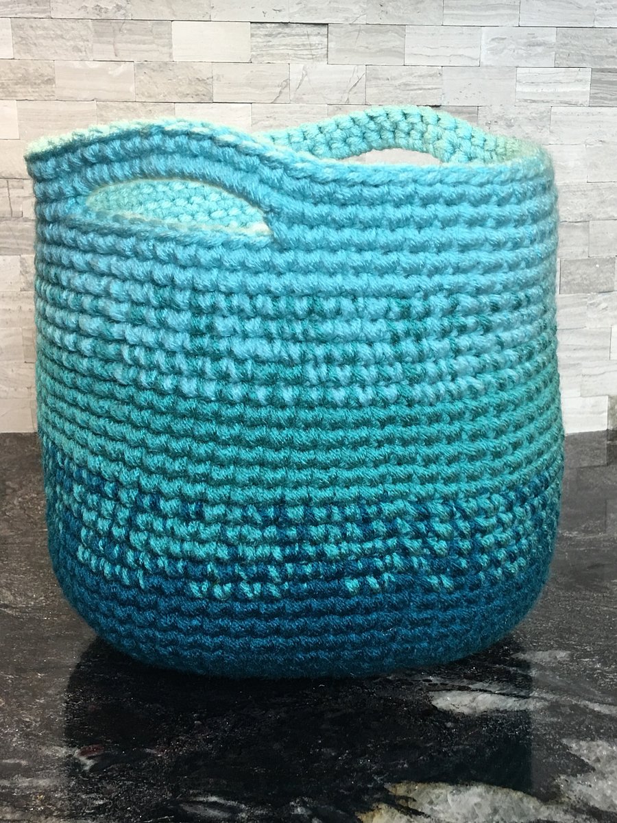 Cutie Utility Crochet Basket Pattern product image (3)