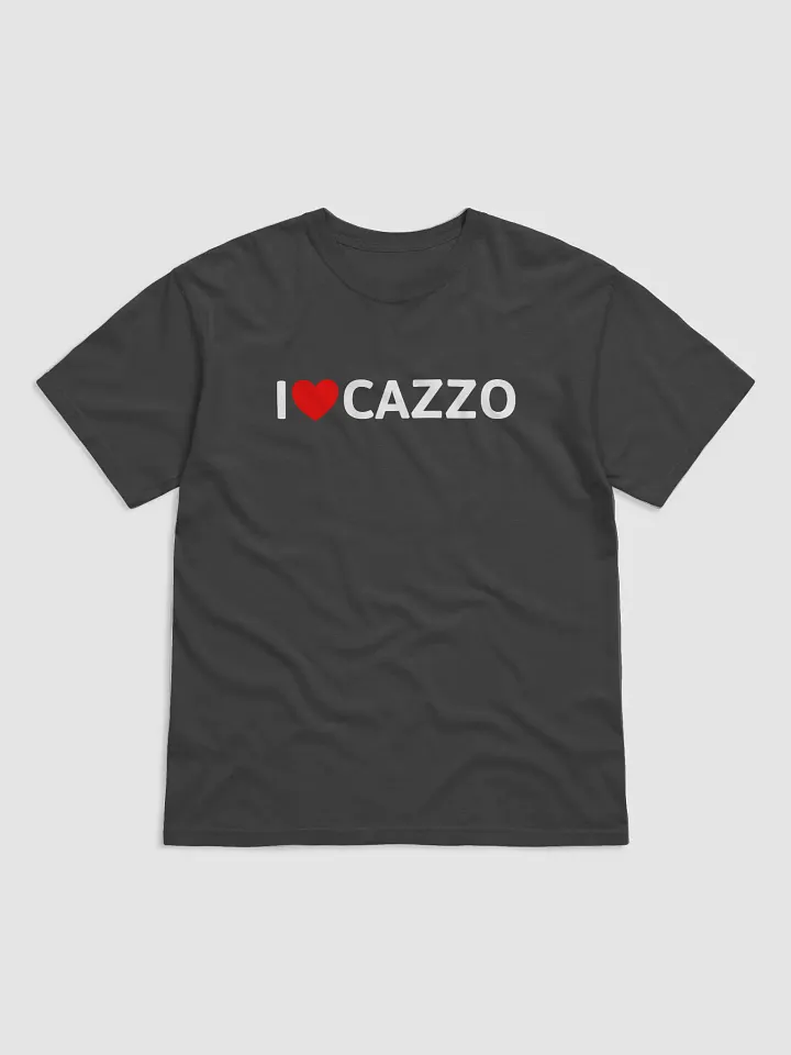 i ♥️ cazzo t-shirt dark product image (4)