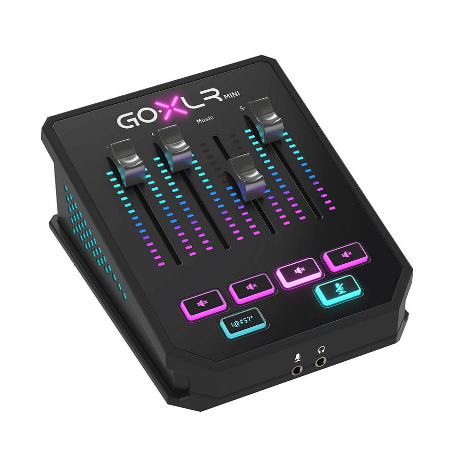 TC-Helicon GoXLR Mini USB Streaming Mixer with USB/Audio Interface product image (2)