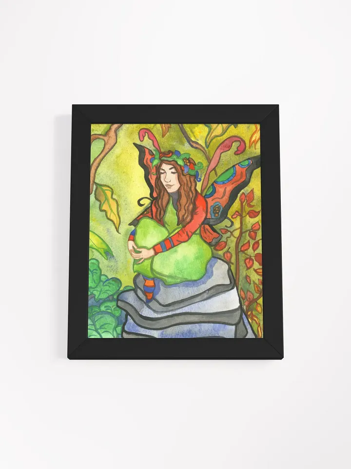 Golden Leaves Framed Print product image (5)