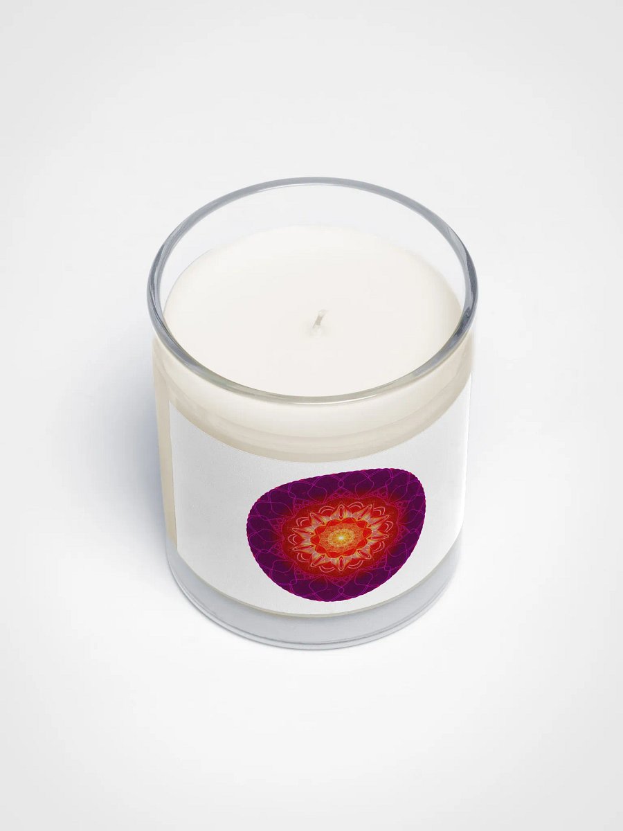 Sun Gazing Mandala Meditation Candle product image (3)