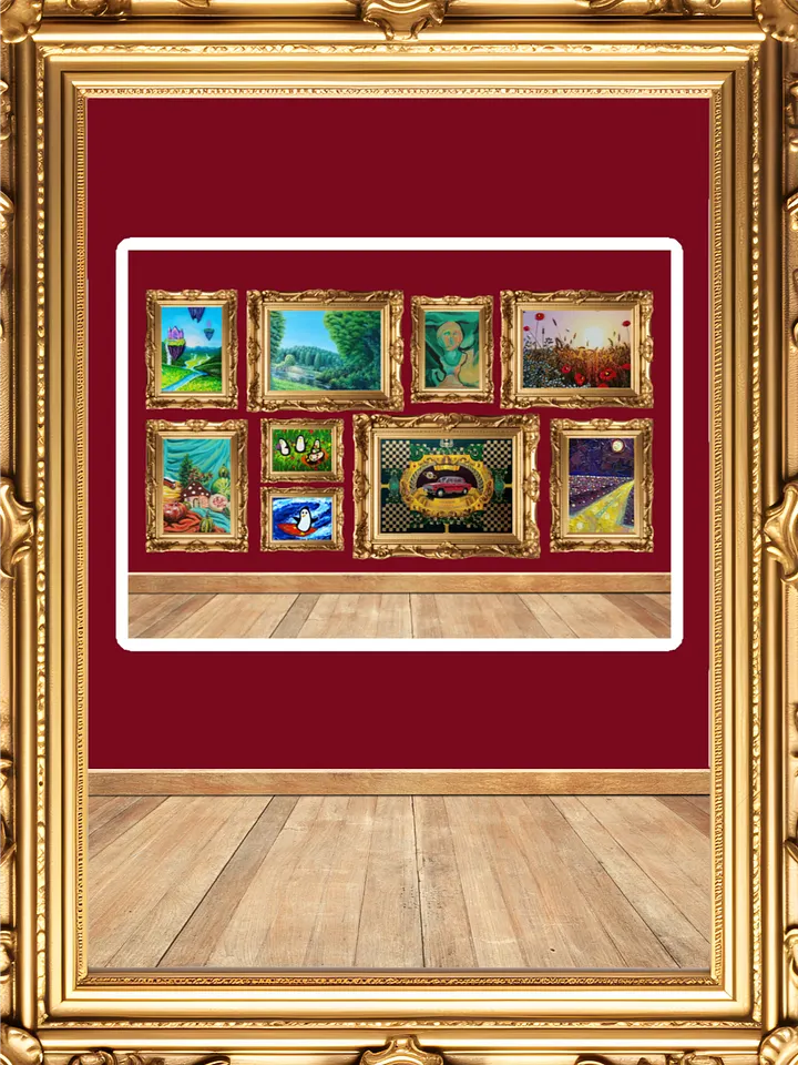 Golden Gallery Collection Magnet product image (1)