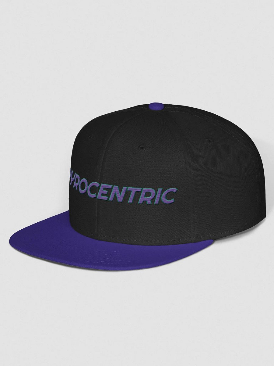 Purple/Black PyroCentric Snapback Hat product image (2)