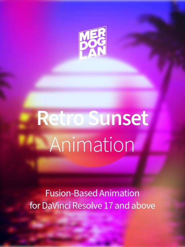 Retro Sunset Animation