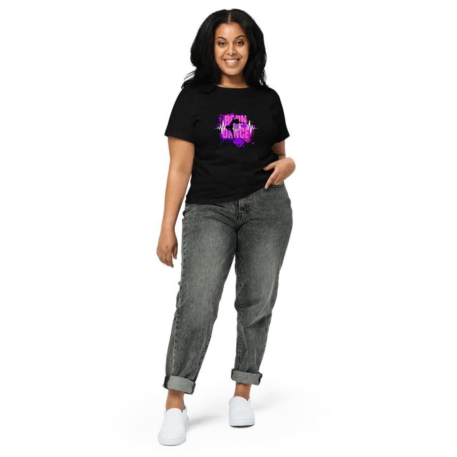 Born to Dance Her Silhouette Waisted Tee product image (4)
