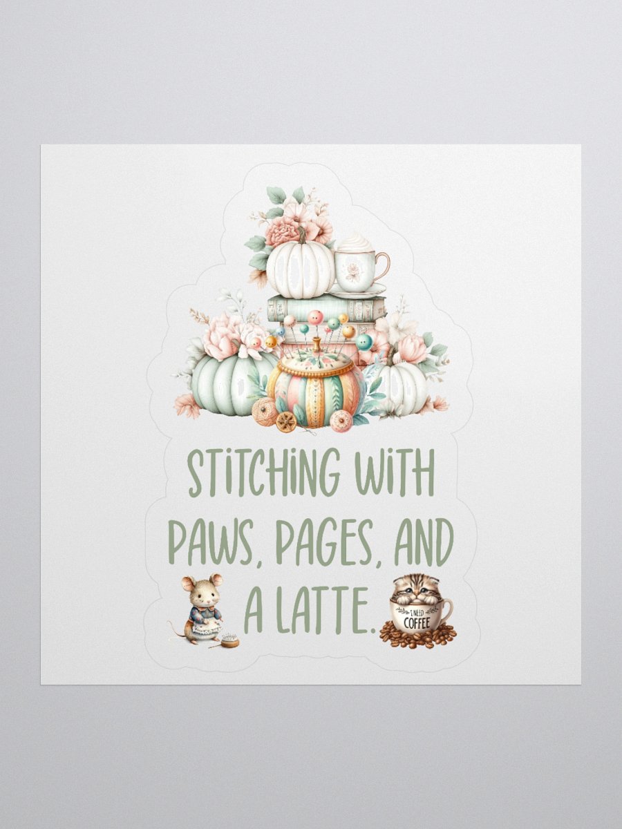 Whimsical Stitching and Crafting Sticker Set product image (1)