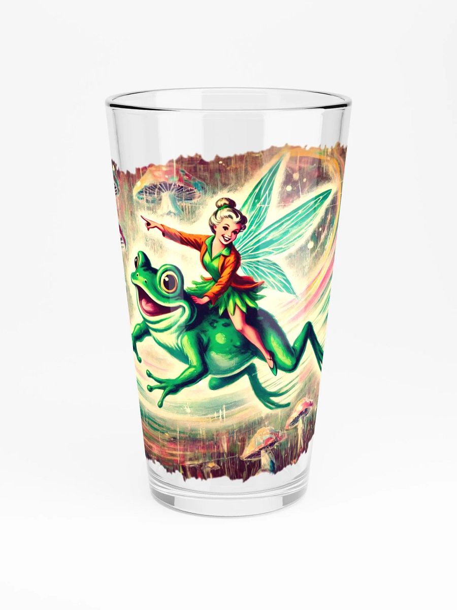 Enchanted Fairy Ride 16 oz Glass - Whimsical Glassware product image (3)