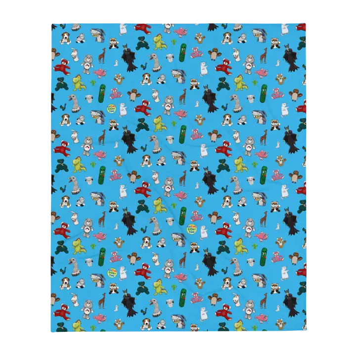 Blue KidTime StoryTime Family Blanket product image (1)