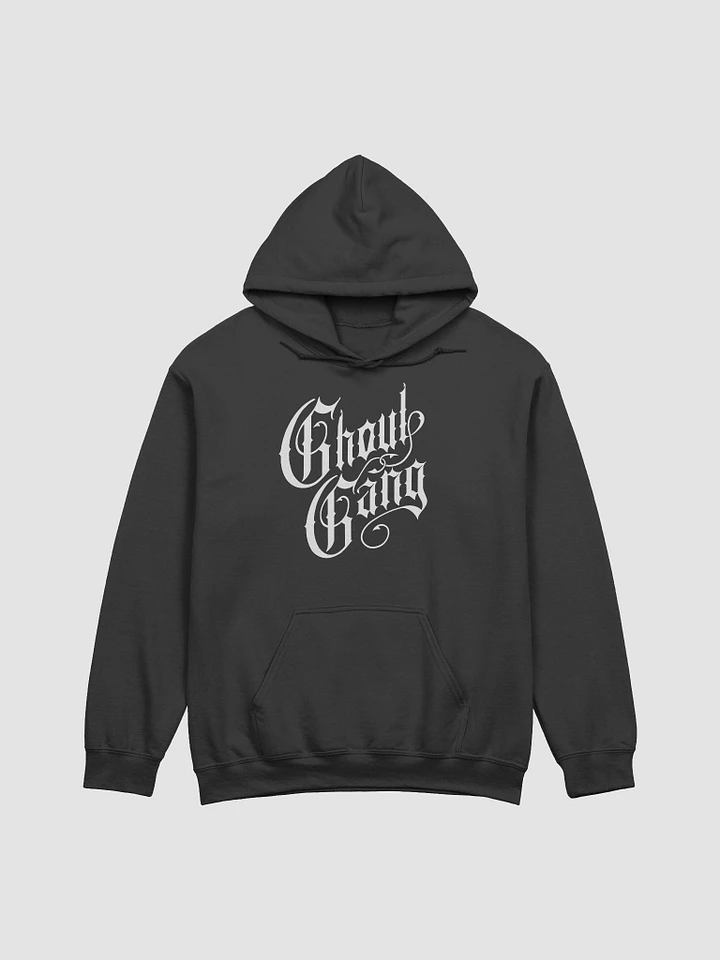 Ghoul Gang Hoodie (white print) product image (1)