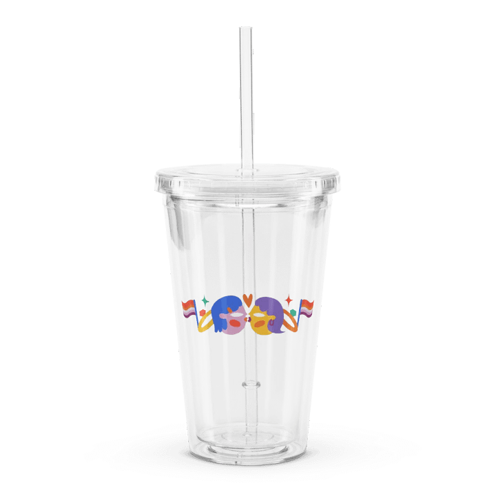 Lez Love Double Wall Tumbler product image (1)