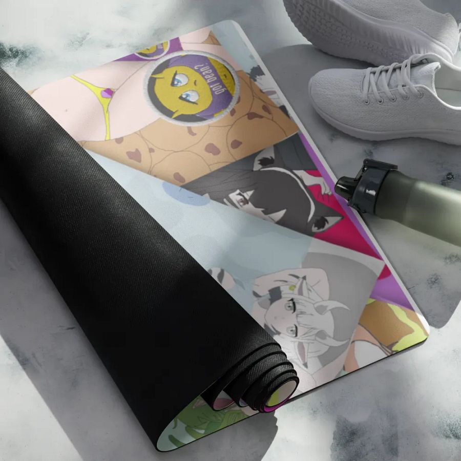 cue bean's daki daki yoga mat product image (4)