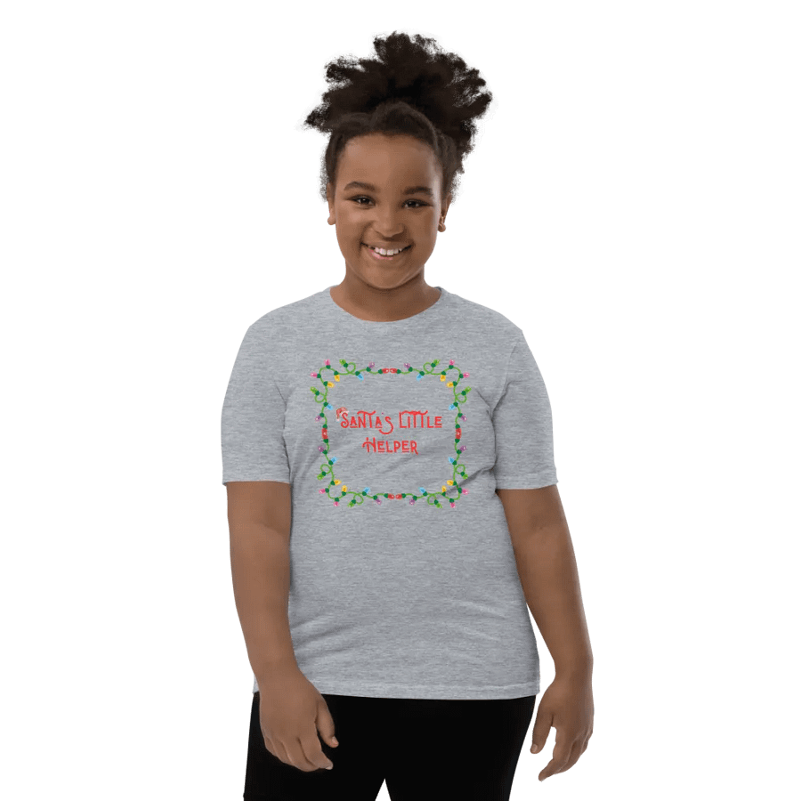Santa's Little Helper Kids T-Shirt product image (153)