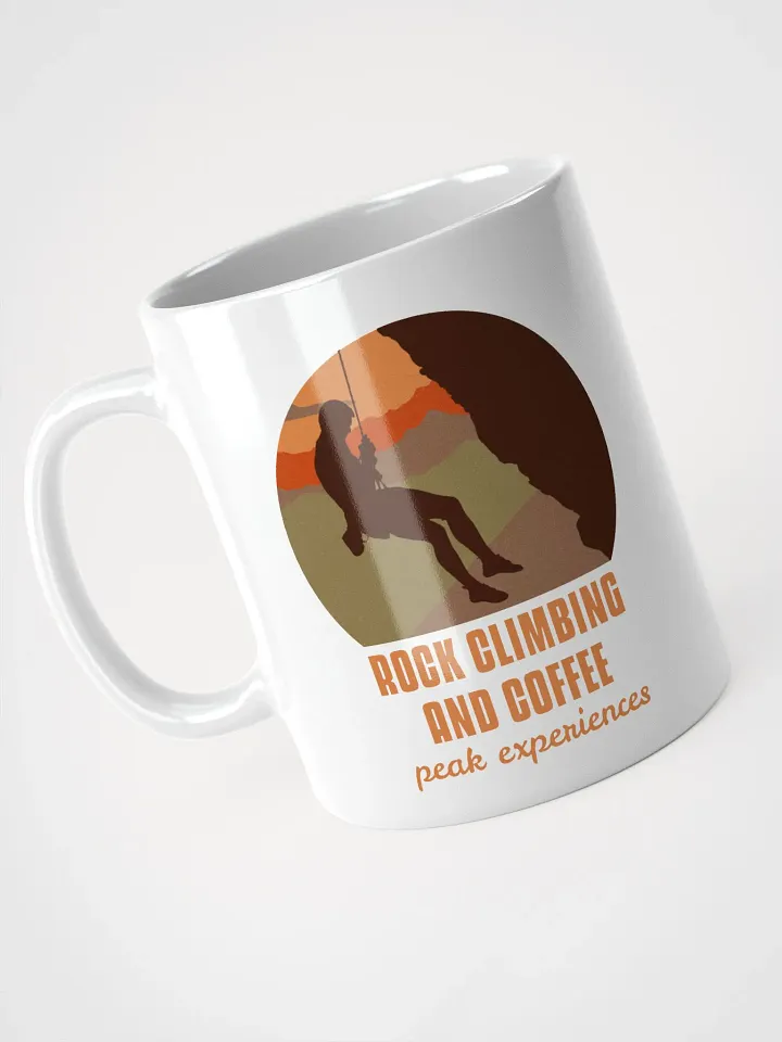 Rock Climbing and Coffee Peak Experience Mug product image (1)