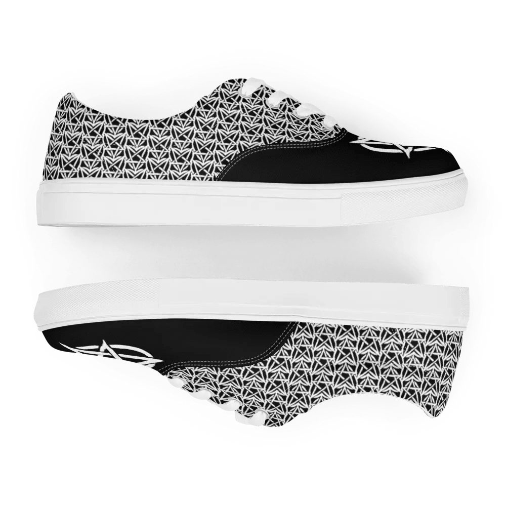 Men's Darkheart Pattern Canvas Shoes product image (6)