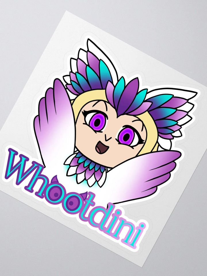 Whootdini Sticker product image (2)