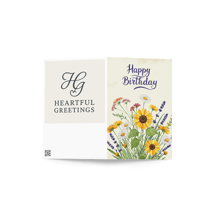 Birthday card - General tone product image (2)