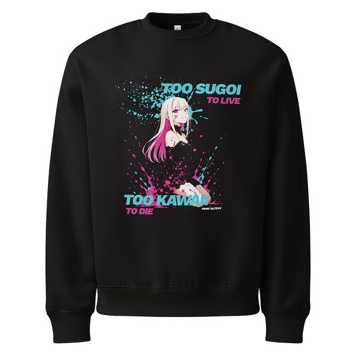 Too Sugoi/Too Kawaii Painted Splash Sweatshirt product image (1)