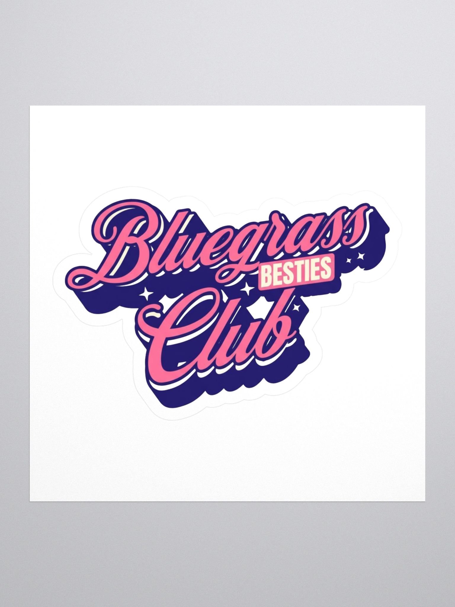 Bluegrass Besties Kiss Cut Stickers product image (1)