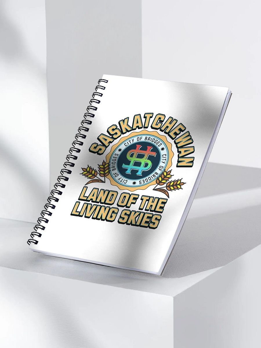 Saskatchewan Land Of The Living Skies Spiral Notebook product image (3)
