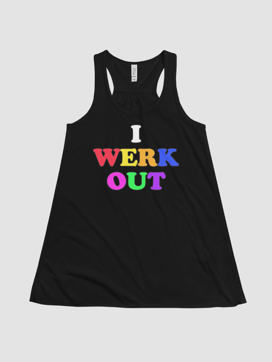 [Goldi's Shiz] Bella+Canvas Women's Flowy Racerback Tank Bella+Canvas 8800 product image (1)
