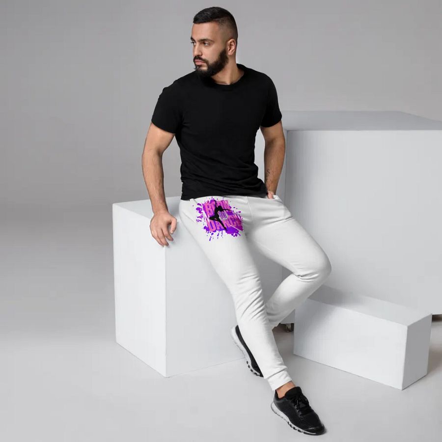 Dynamic Born to Dance Her Silhouette Wave Men's Joggers product image (5)