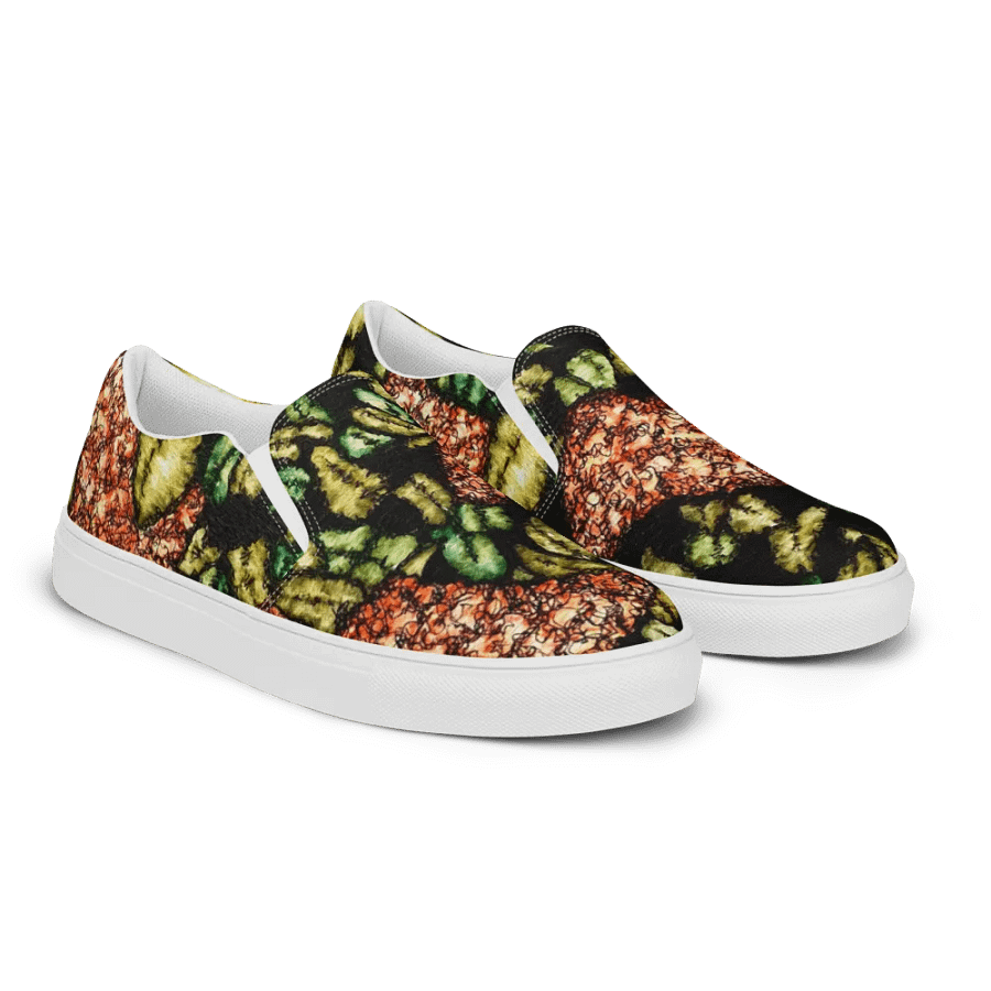 HYDRANGEAS V women's slip-on canvas shoes product image (9)