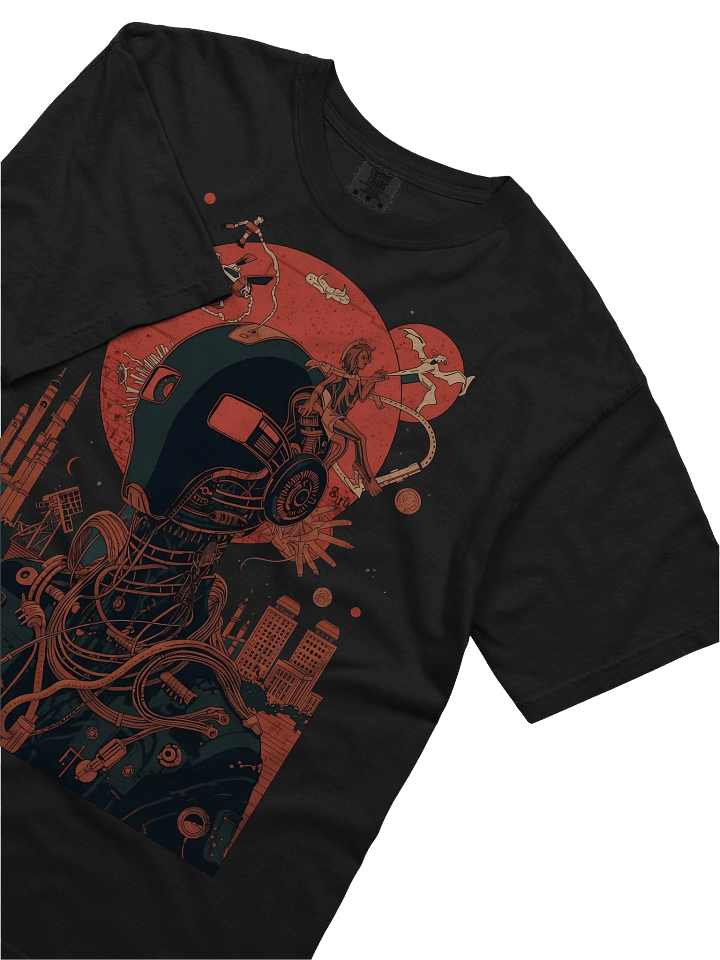 Cyber Wisdom Seeker Heavyweight T-Shirt product image (2)